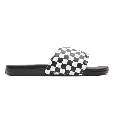 Vans Checkerboard Mens La Costa Slide-On Black Classic Mens Womens - (Checkerboard) True White/Black VN0A5HF527I Shoes