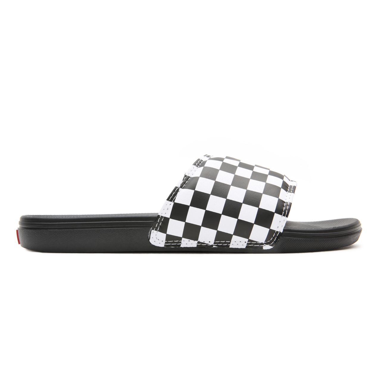 Vans Checkerboard Mens La Costa Slide-On Black Classic Mens Womens - (Checkerboard) True White/Black VN0A5HF527I Shoes