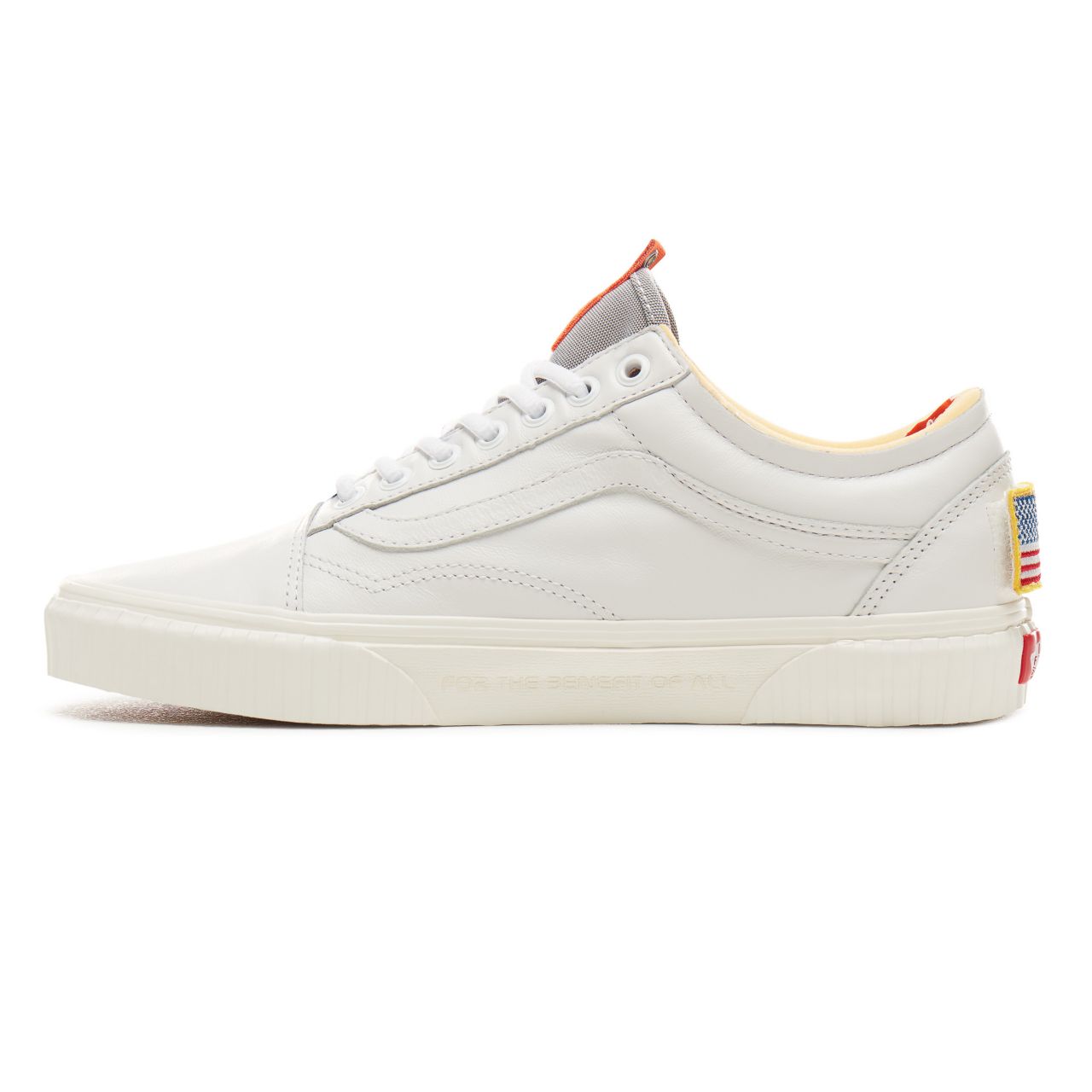 Vans x Space Voyager Old Skool Classic Mens Womens - (Space Voyager) True White VN0A38G1UP9 Shoes