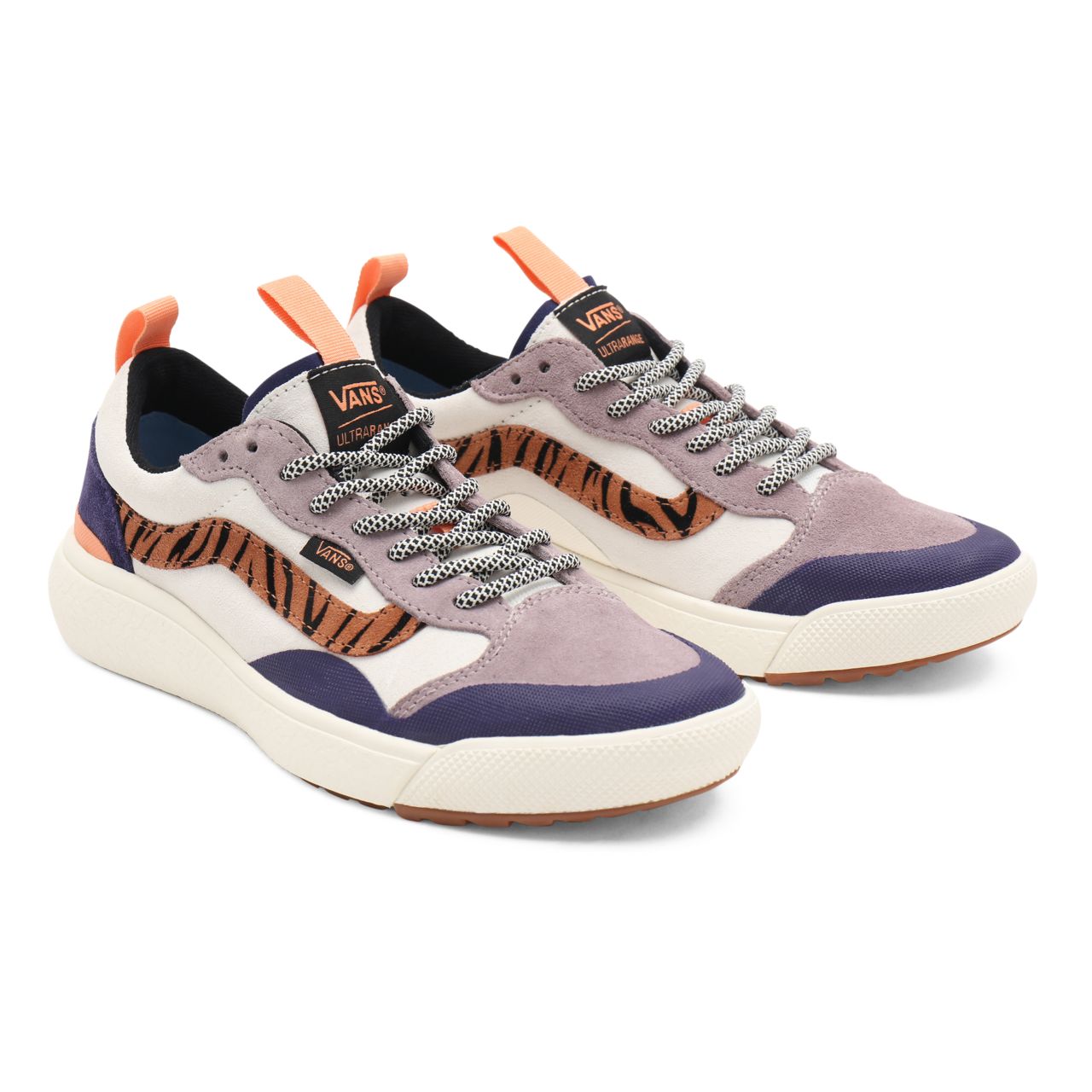 Vans Animal Stripes UltraRange Exo Se Multicolour Classic Mens Womens - (Animal Stripes) multi/marshmallow VN0A4UWMA2E Shoes