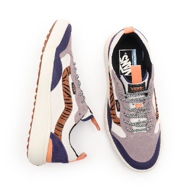 Vans Animal Stripes UltraRange Exo Se Multicolour Classic Mens Womens - (Animal Stripes) multi/marshmallow VN0A4UWMA2E Shoes