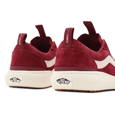 Vans Suede UltraRange Exo Se Red Classic Mens Womens - (Suede) pomegranate VN0A4UWMA2H Shoes