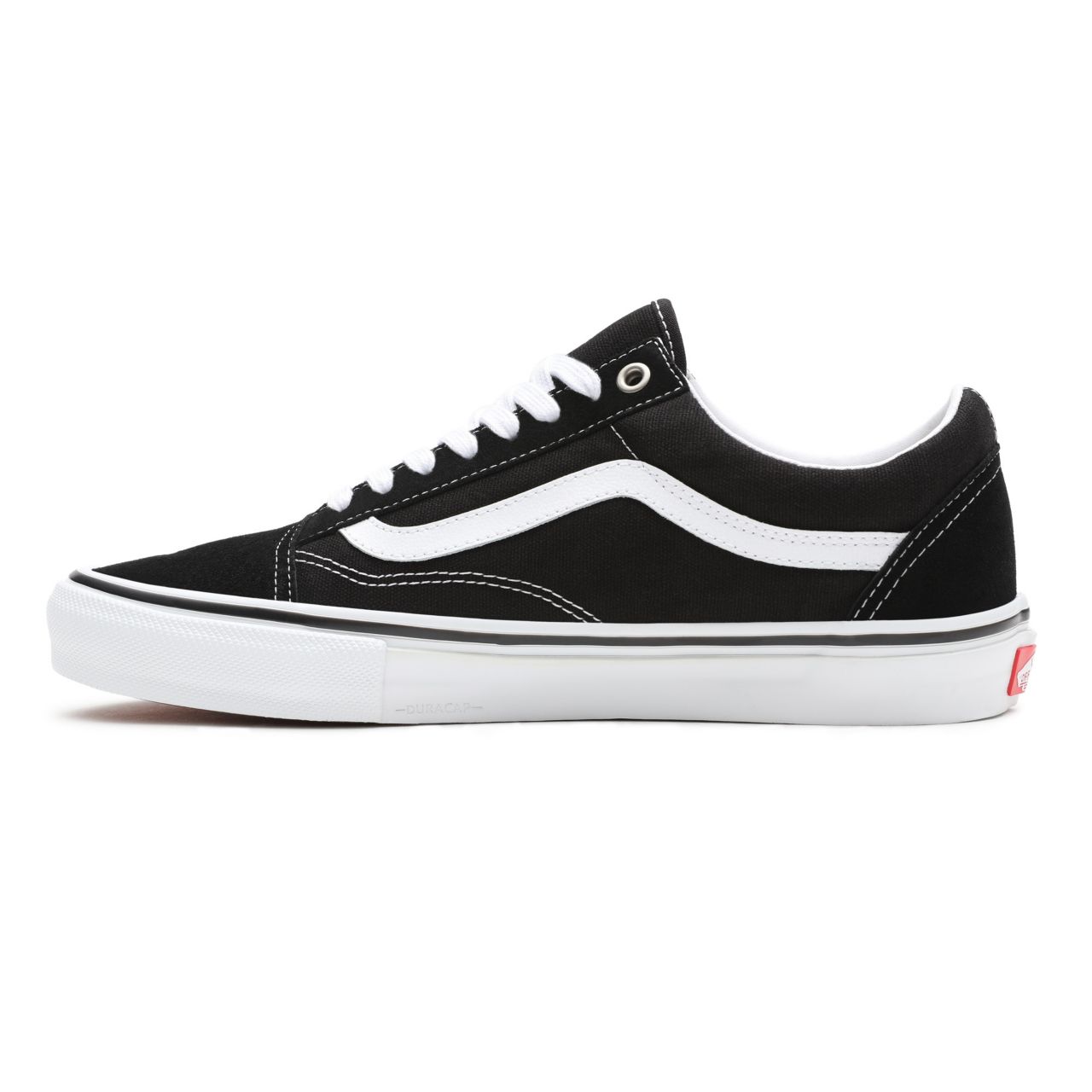 Vans Skate Old Skool Black Classic Mens Womens - Black/White VN0A5FCBY28 Shoes