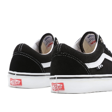 Vans Skate Old Skool Black Classic Mens Womens - Black/White VN0A5FCBY28 Shoes