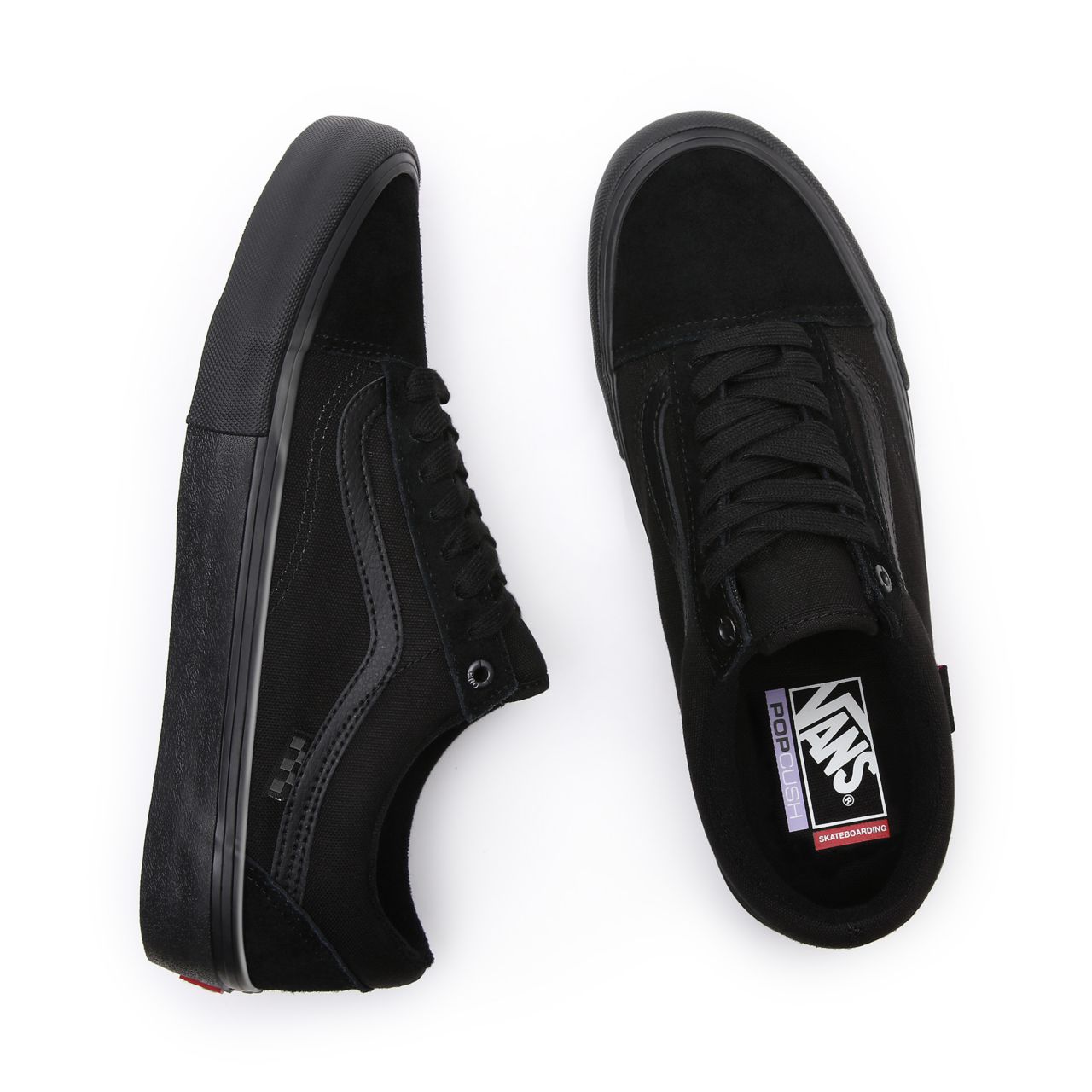 Vans Skate Old Skool Black Classic Mens Womens - Black/Black VN0A5FCBBKA Shoes