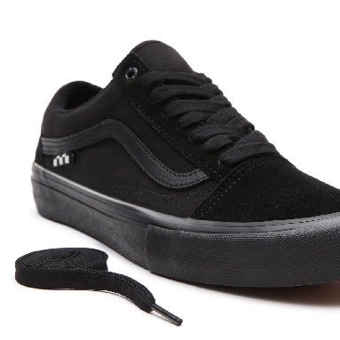 Vans Skate Old Skool Black Classic Mens Womens - Black/Black VN0A5FCBBKA Shoes