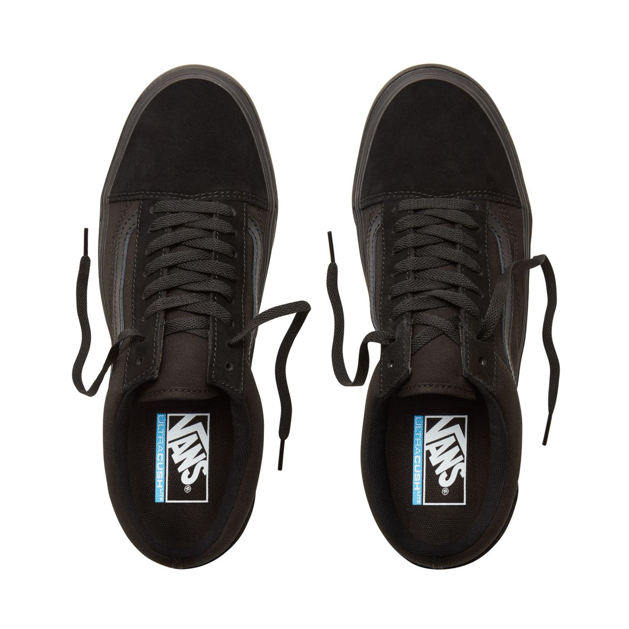 Vans Suede Old Skool Lite Classic Mens Womens - (Suede/Canvas) Black/Black VA2Z5WGL4 Shoes