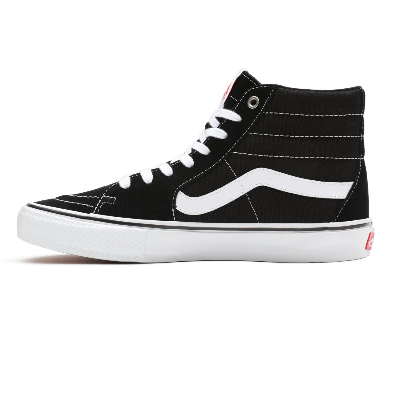 Vans Skate SK8-Hi Black Classic Mens Womens - Black/White VN0A5FCCY28 Shoes