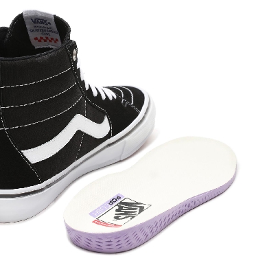 Vans Skate SK8-Hi Black Classic Mens Womens - Black/White VN0A5FCCY28 Shoes