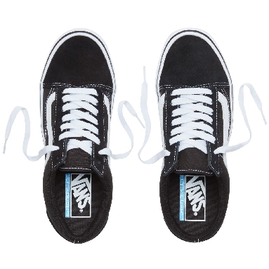 Vans Suede Old Skool Lite Classic Mens Womens - Black/White VA2Z5WIJU Shoes