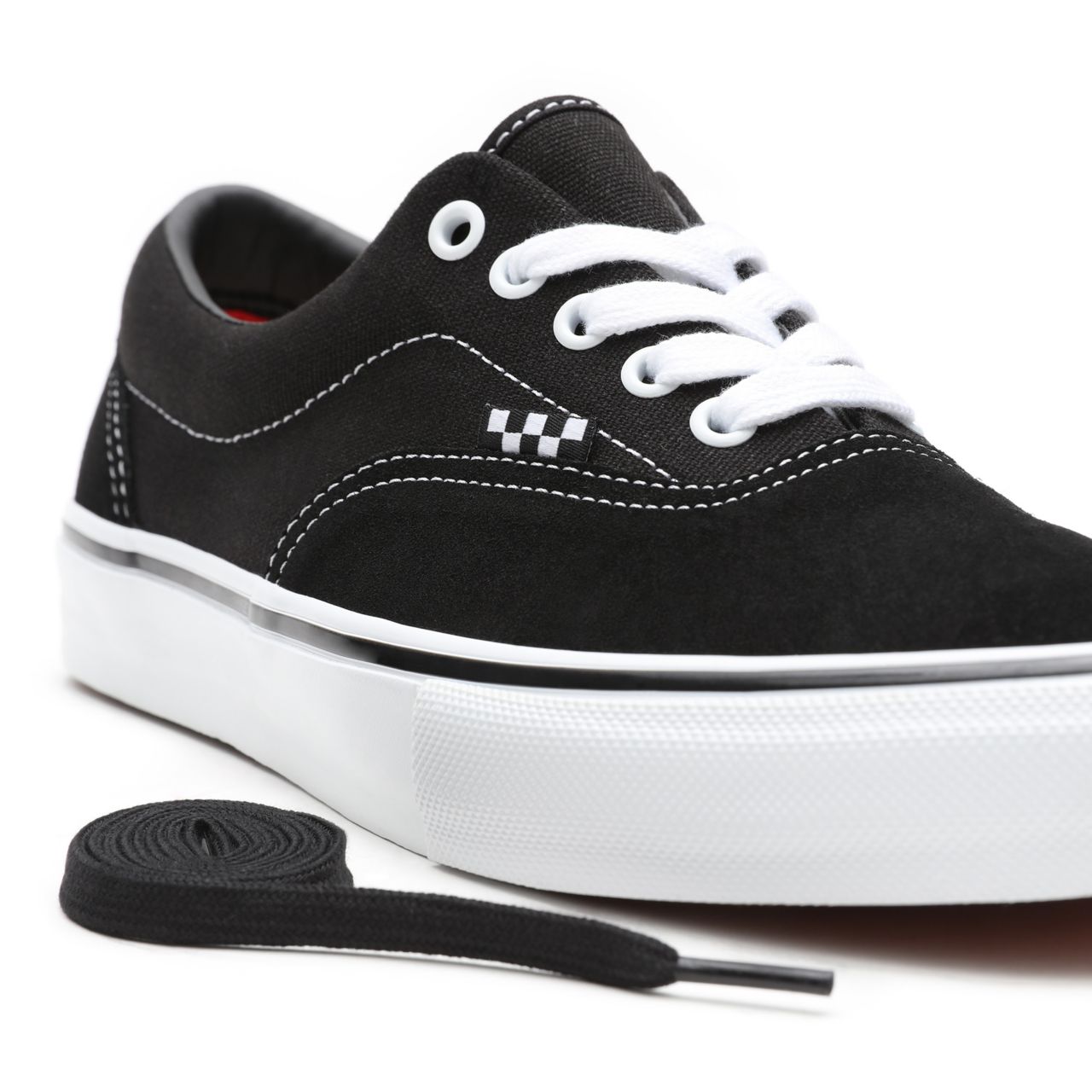 Vans Skate Era Black Classic Mens Womens - Black/White VN0A5FC9Y28 Shoes