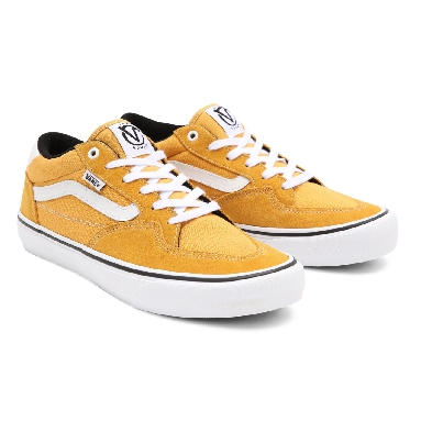 Vans Rowan Yellow Classic Mens Womens - Golden Glow VN0A5JICLSV Shoes