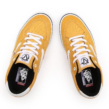 Vans Rowan Yellow Classic Mens Womens - Golden Glow VN0A5JICLSV Shoes