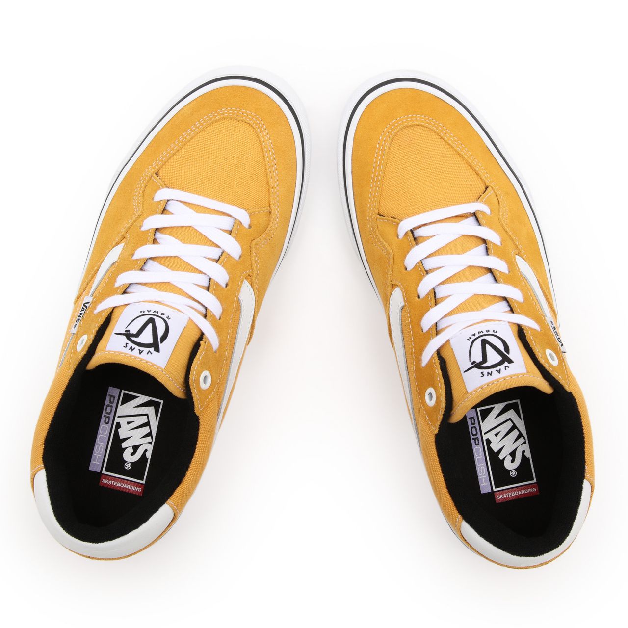 Vans Rowan Yellow Classic Mens Womens - Golden Glow VN0A5JICLSV Shoes