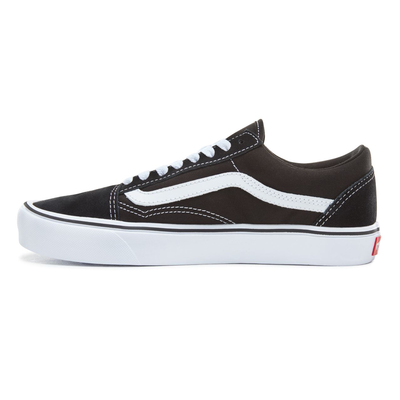 Vans Suede Old Skool Lite Classic Mens Womens - Black/White VA2Z5WIJU Shoes