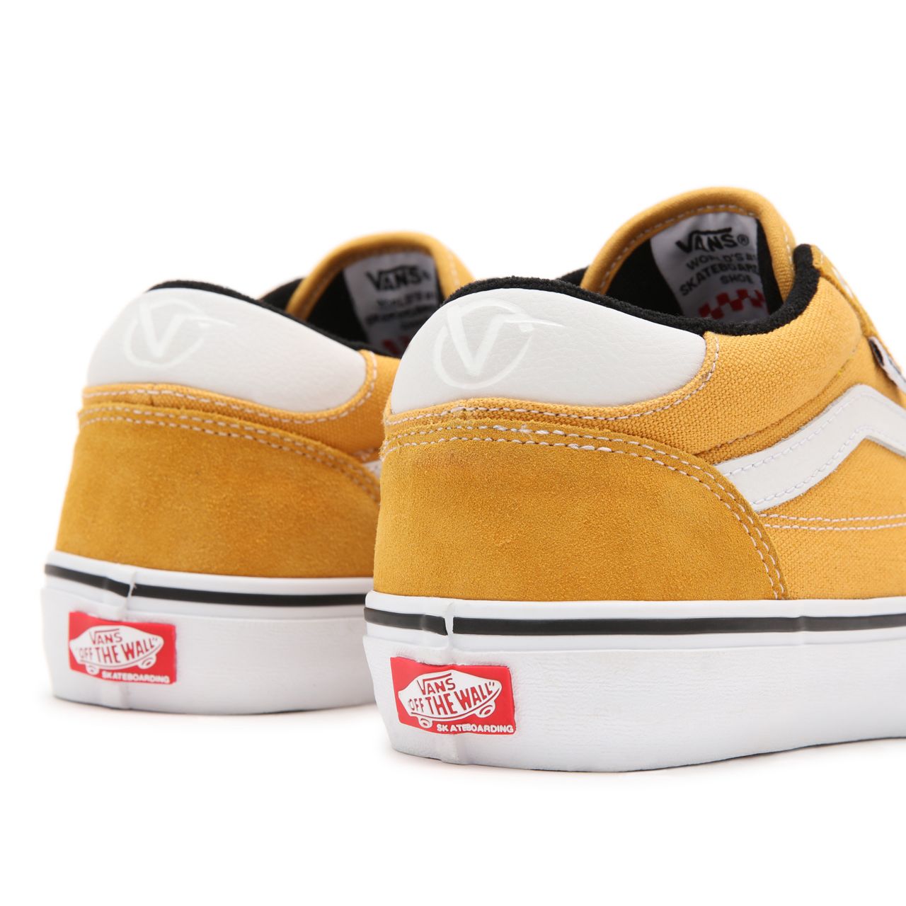 Vans Rowan Yellow Classic Mens Womens - Golden Glow VN0A5JICLSV Shoes