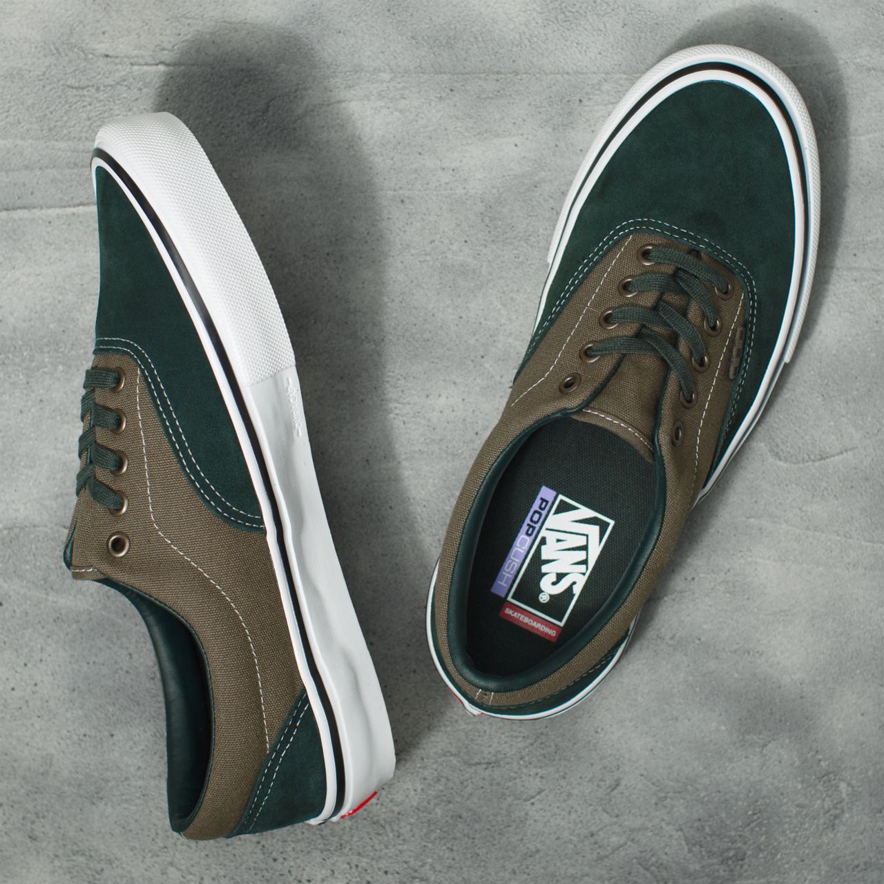 Vans Skate Era Green Classic Mens Womens - scarab/military VN0A5FC99CR Shoes