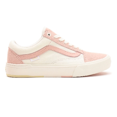 Vans BMX Old Skool White Classic Mens Womens - (Angie Marino) peach/marshmallow VN0A5JIP9BE Shoes