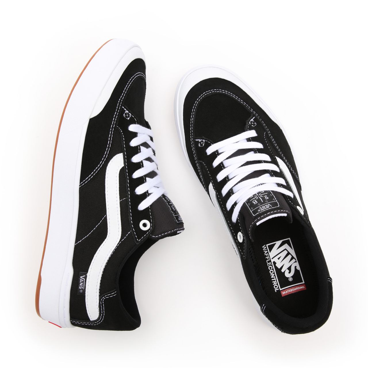 Vans Berle Black Classic Mens Womens - Black/White VN0A5JIJY28 Shoes