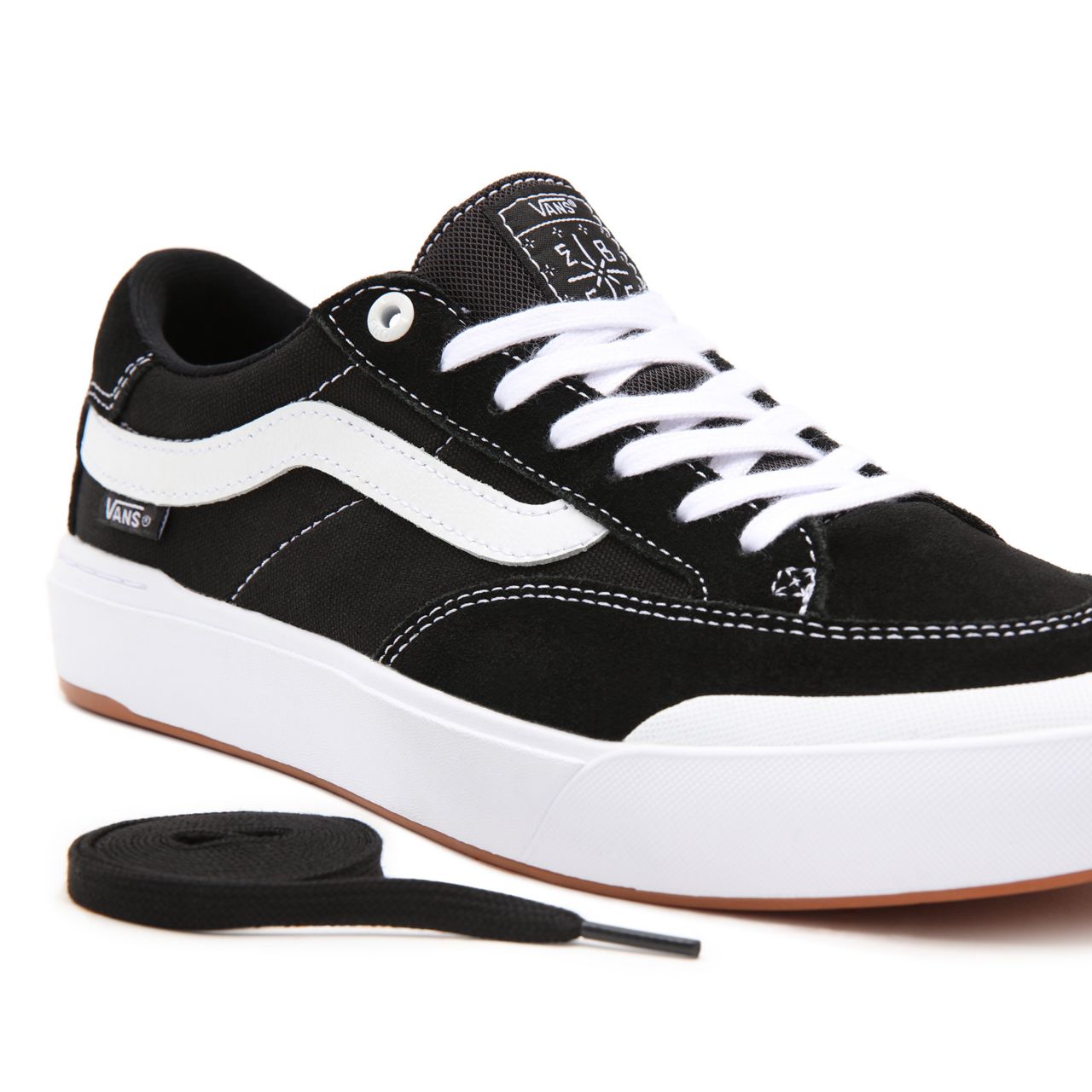 Vans Berle Black Classic Mens Womens - Black/White VN0A5JIJY28 Shoes