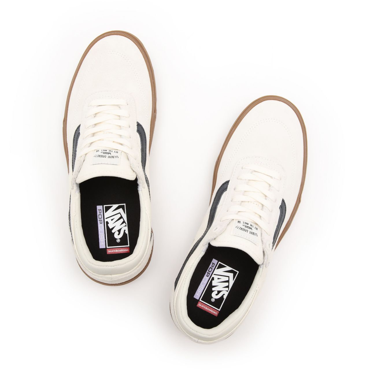 Vans Gilbert Crockett White Classic Mens Womens - marshmallow/gum VN0A5JIFOVM Shoes