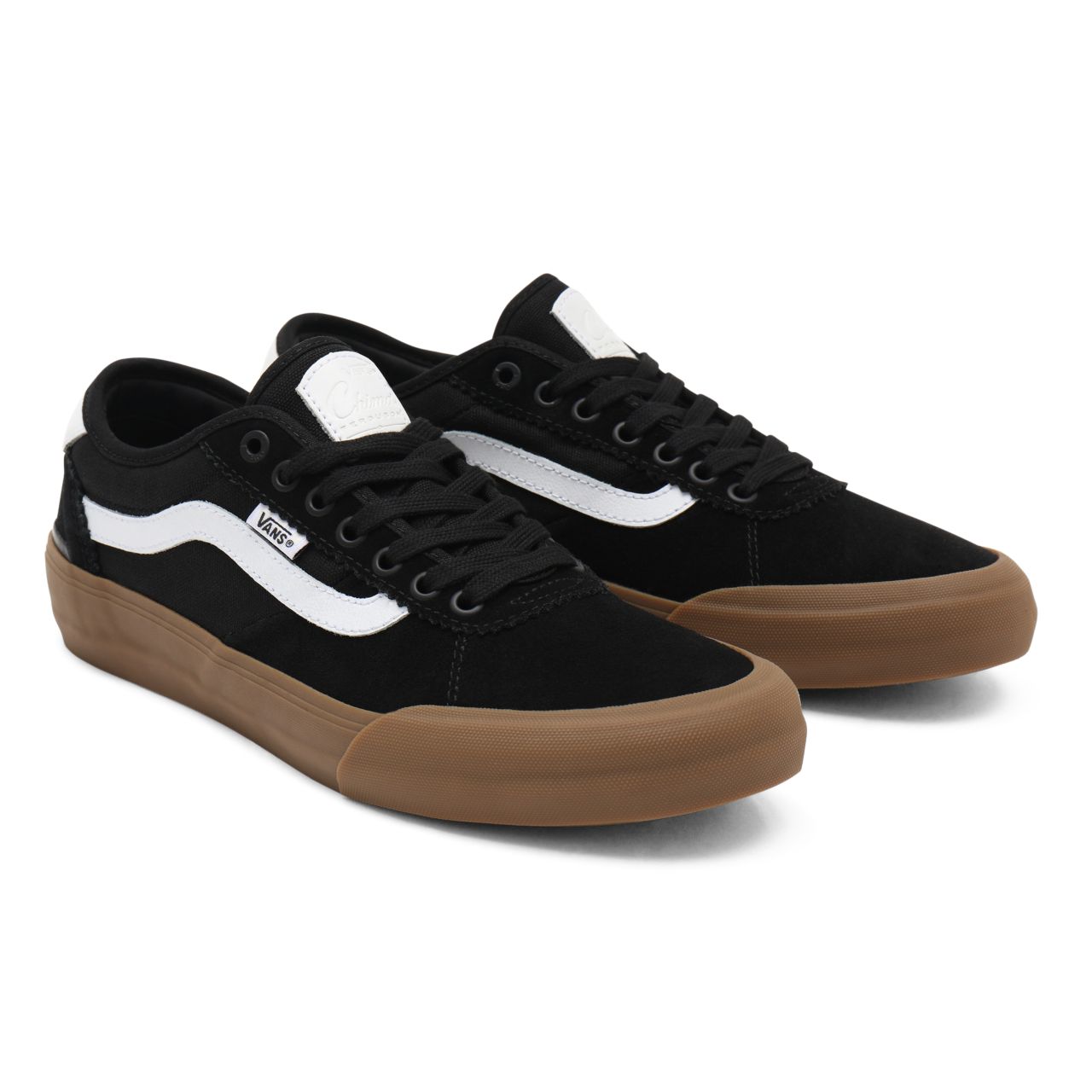 Vans Chima 2 Black Classic Mens Womens - Black/Gum VN0A5JIIB9M Shoes