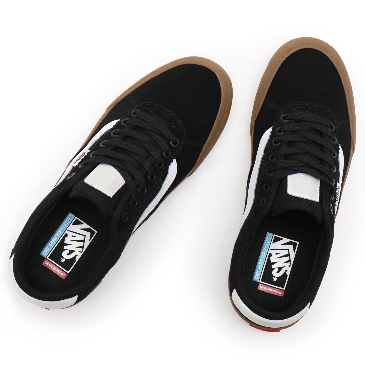 Vans Chima 2 Black Classic Mens Womens - Black/Gum VN0A5JIIB9M Shoes