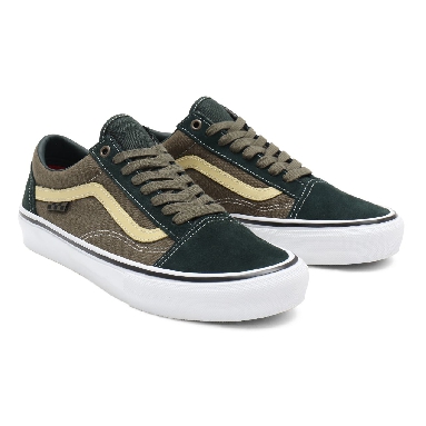 Vans Skate Old Skool Green Classic Mens Womens - scarab/military VN0A5FCB9CR Shoes