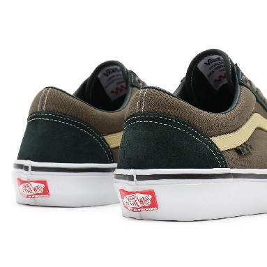 Vans Skate Old Skool Green Classic Mens Womens - scarab/military VN0A5FCB9CR Shoes