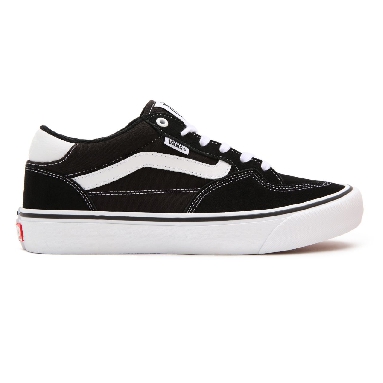 Vans Rowan Black Classic Mens Womens - Black-True White VN0A5JIC6BT Shoes