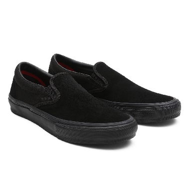 Vans Skate Slip-On Black Classic Mens Womens - Black/Black VN0A5FCABKA Shoes