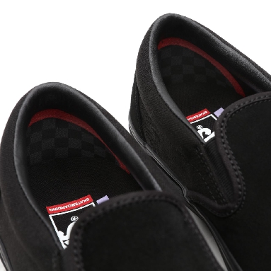 Vans Skate Slip-On Black Classic Mens Womens - Black/Black VN0A5FCABKA Shoes