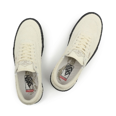 Vans x Gilbert Crockett Skate White Classic Mens Womens - (Crockett) Antique White/Black VN0A5JIF86H Shoes