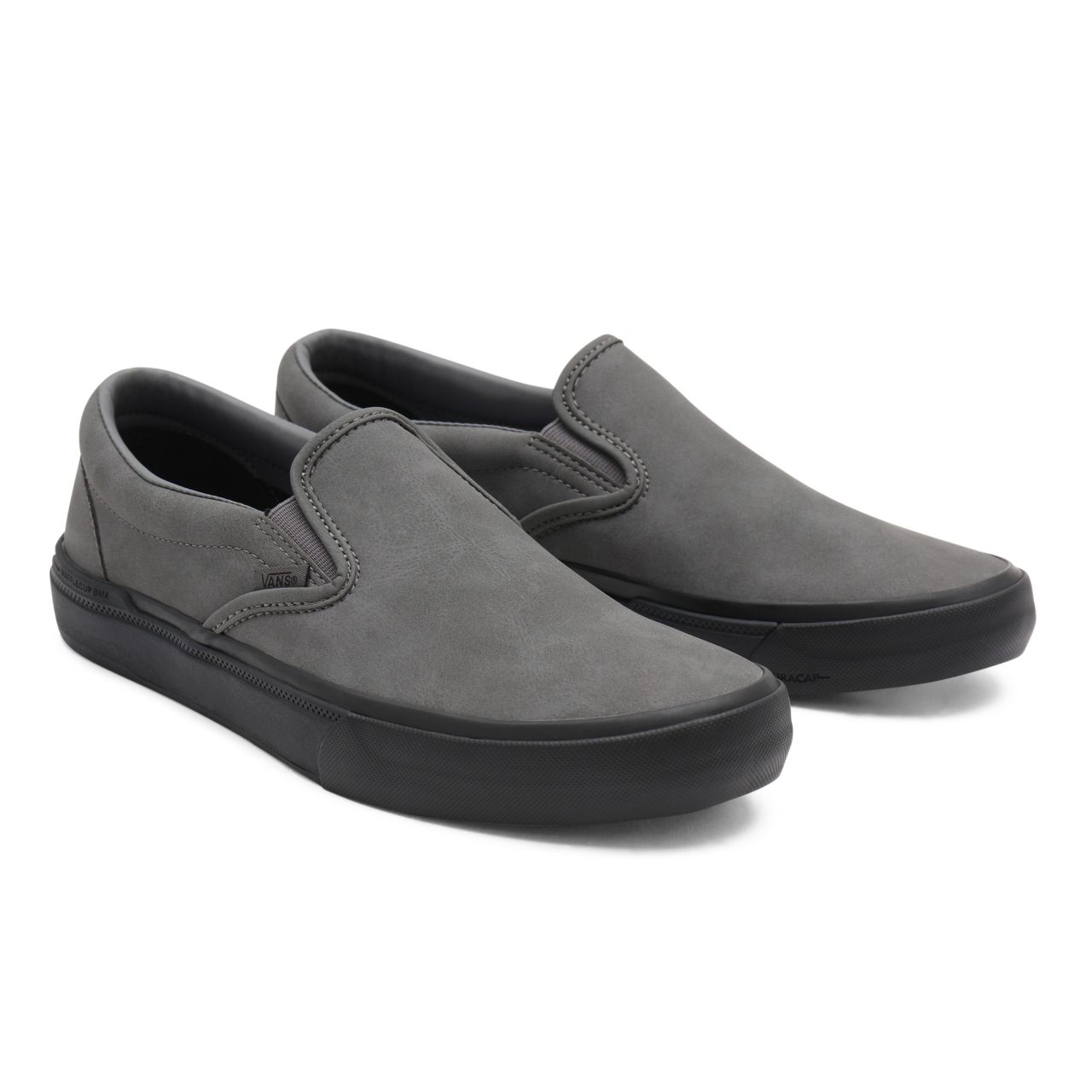 Vans BMX Slip-On Grey Classic Mens Womens - (Dennis Enarson) pewter/black VN0A5JIS9BI Shoes