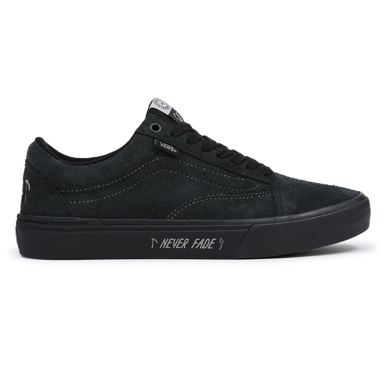 Vans x Cult BMX Old Skool Black Classic Mens Womens - (Cult) Black/Grey VN0A5JIPN42 Shoes