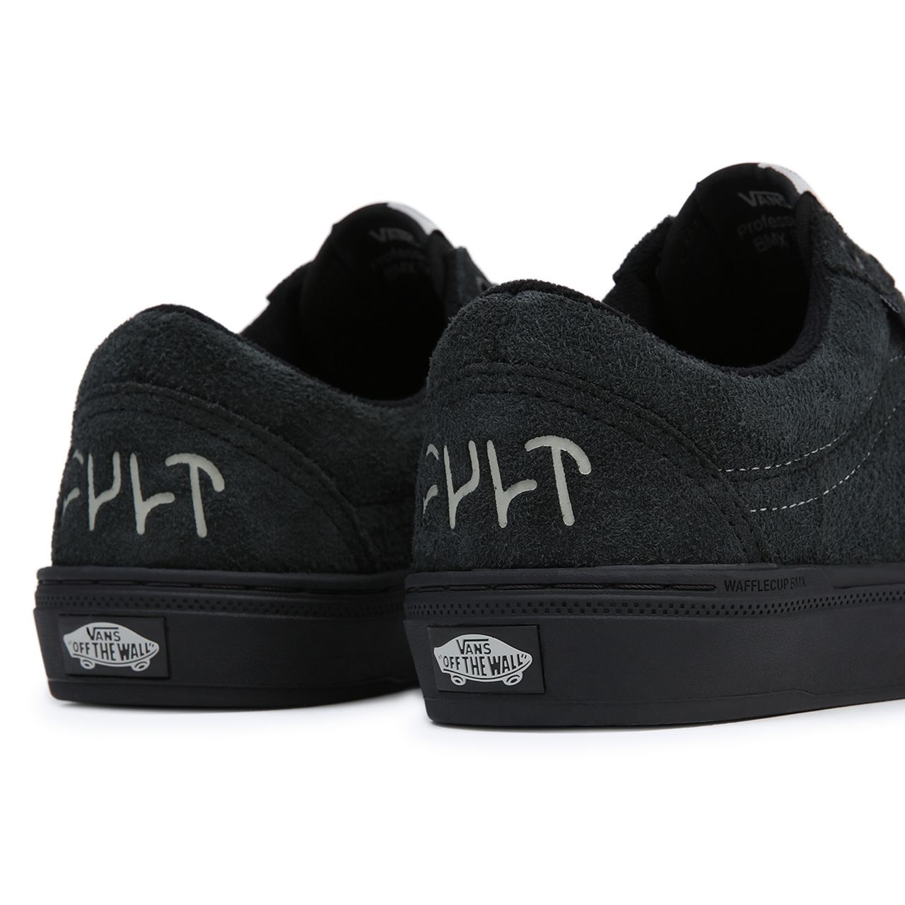 Vans x Cult BMX Old Skool Black Classic Mens Womens - (Cult) Black/Grey VN0A5JIPN42 Shoes