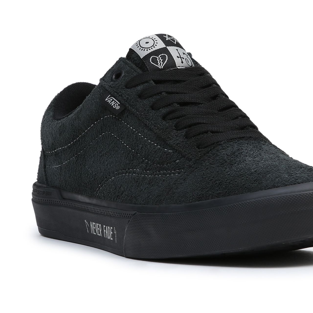 Vans x Cult BMX Old Skool Black Classic Mens Womens - (Cult) Black/Grey VN0A5JIPN42 Shoes