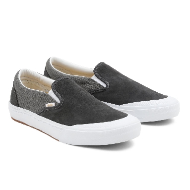 Vans X Dan Lacey BMX Slip-On Grey Classic Mens Womens - (Dan Lacey) Asphalt/Pewter VN0A5JIS83E Shoes