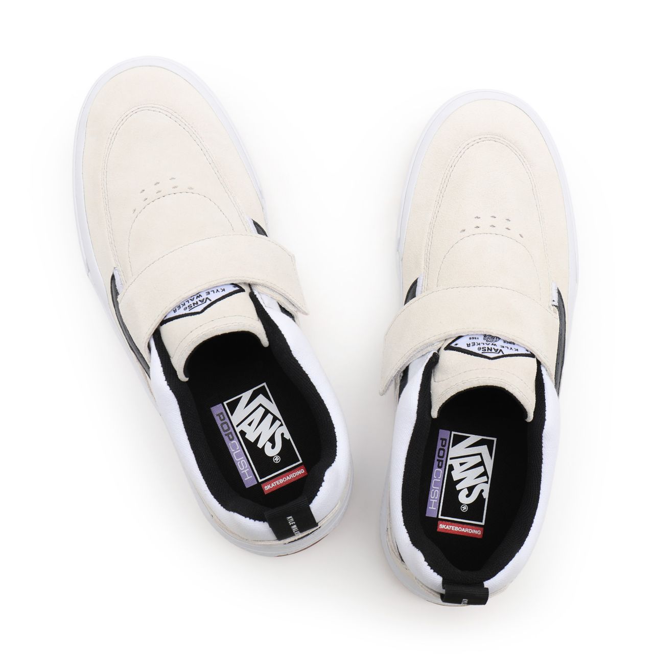 Vans Kyle 2 White Classic Mens Womens - White/Black VN0A5JIDYB2 Shoes