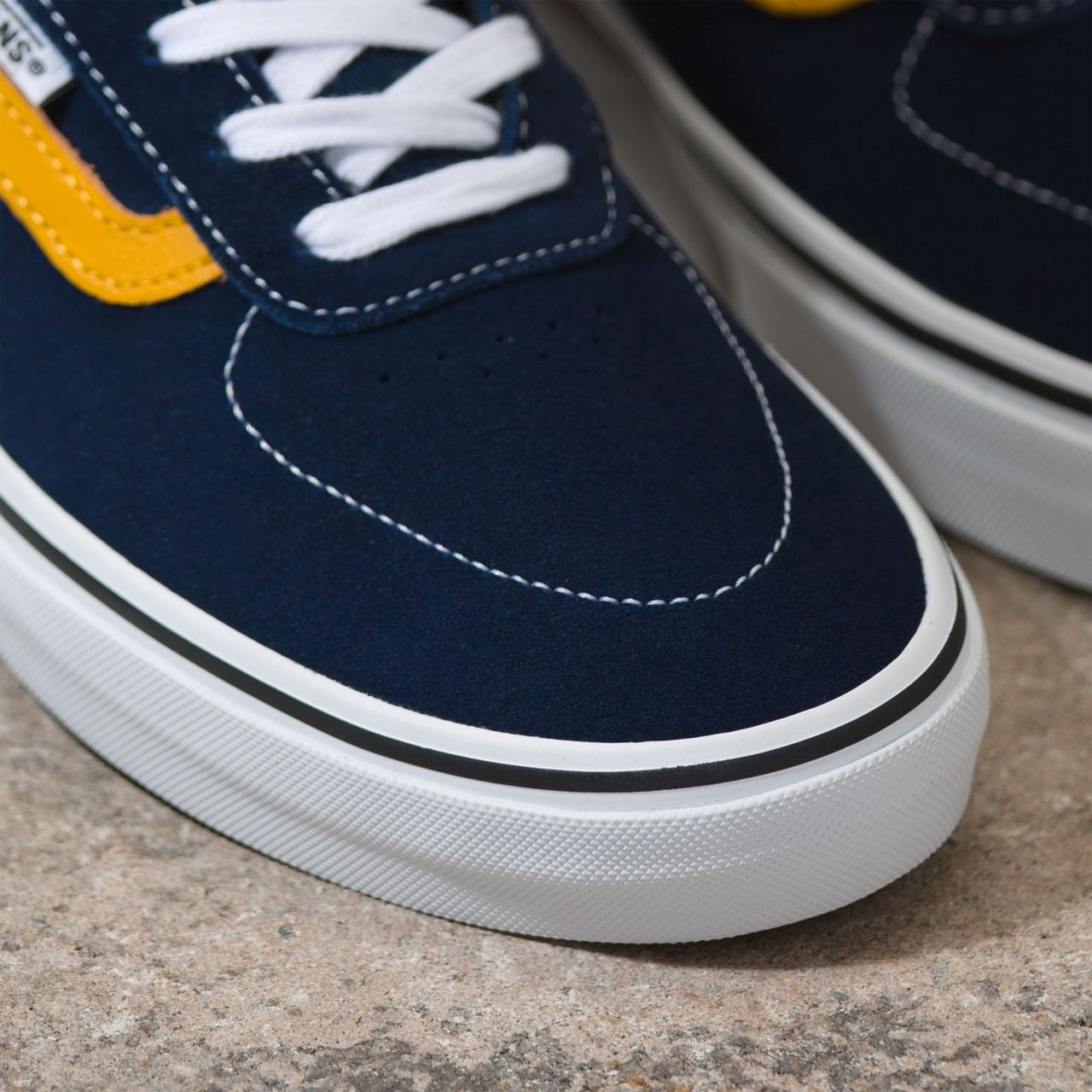 Vans Kyle Walker Blue Classic Mens Womens - navy/gold VN0A5JIENGL Shoes