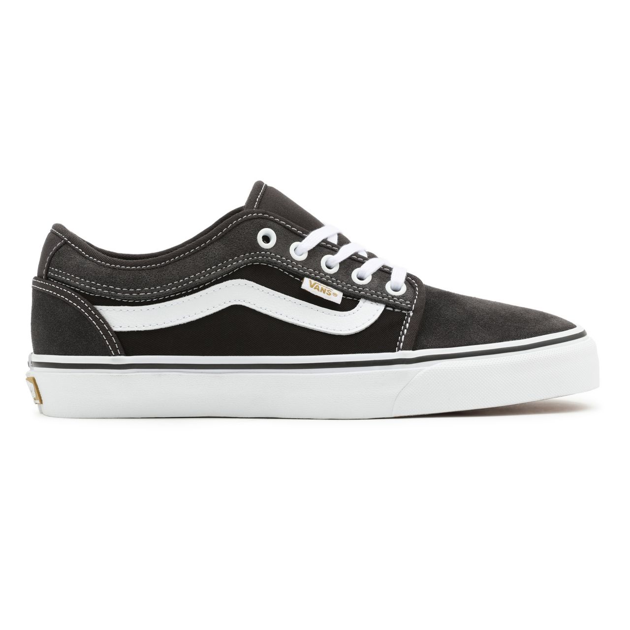 Vans Twill Chukka Low Sidestripe Black Classic Mens Womens - (Twill) Raven/Black VN0A5KQZ84E Shoes