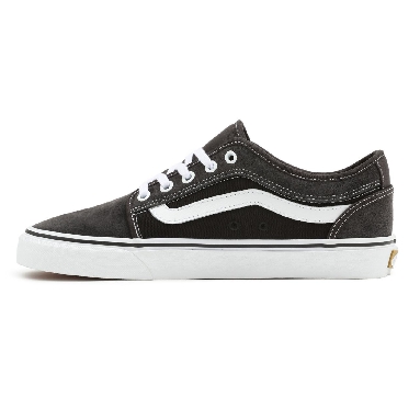 Vans Twill Chukka Low Sidestripe Black Classic Mens Womens - (Twill) Raven/Black VN0A5KQZ84E Shoes