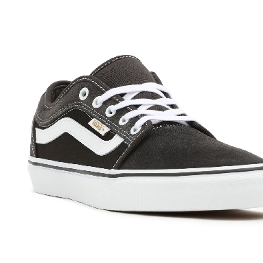 Vans Twill Chukka Low Sidestripe Black Classic Mens Womens - (Twill) Raven/Black VN0A5KQZ84E Shoes