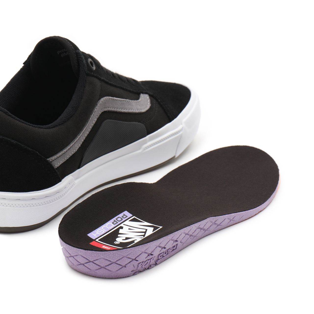 Vans BMX Old Skool Black Classic Mens Womens - black/gray/white VN0A5JIP9BG Shoes