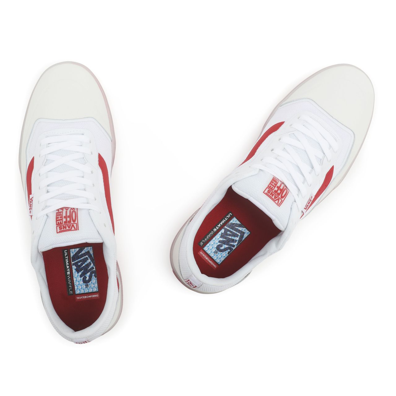 Vans Sport Leather Ave White Classic Mens Womens - (Sport Leather) Chili Pepper/White VN0A5JIB82E Shoes