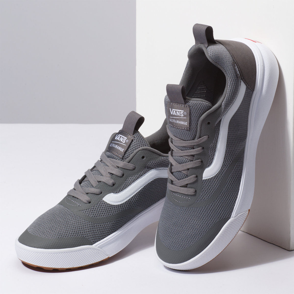 Vans Ultrarange Rapidweld Classic Mens Womens - Pewter/True White VN0A3MVU195 Shoes