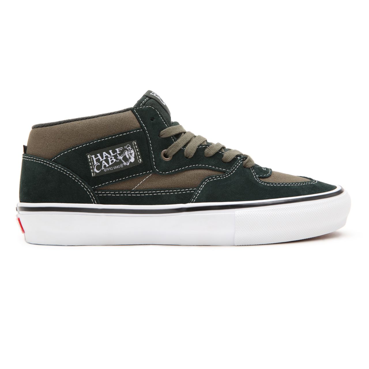 Vans Skate Half Cab Green Classic Mens Womens - scarab/military VN0A5FCD9CR Shoes