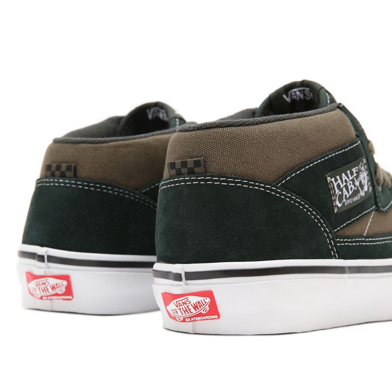 Vans Skate Half Cab Green Classic Mens Womens - scarab/military VN0A5FCD9CR Shoes