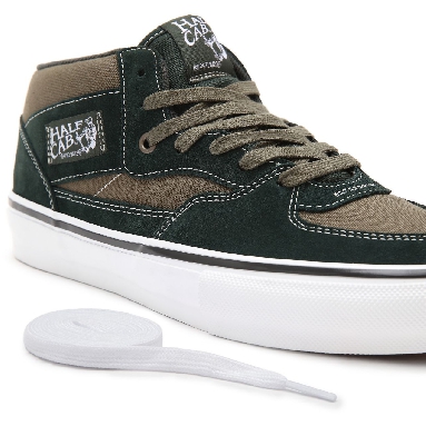 Vans Skate Half Cab Green Classic Mens Womens - scarab/military VN0A5FCD9CR Shoes