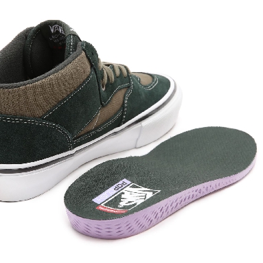 Vans Skate Half Cab Green Classic Mens Womens - scarab/military VN0A5FCD9CR Shoes